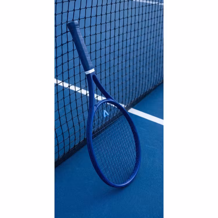 Behang - Tennisracket - Blauw - Sport β 2
