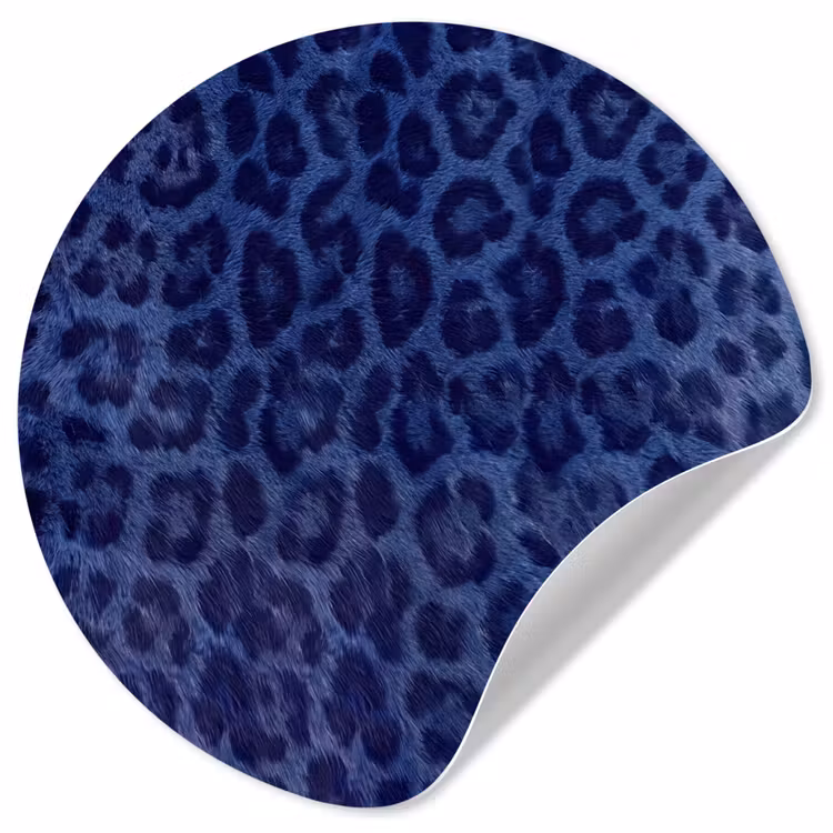 Behangcirkel - Patroon - Blauw - Abstract — 1