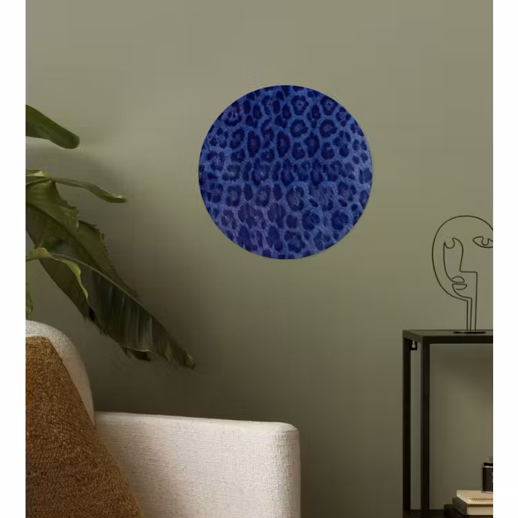 Behangcirkel - Patroon - Blauw - Abstract — 3