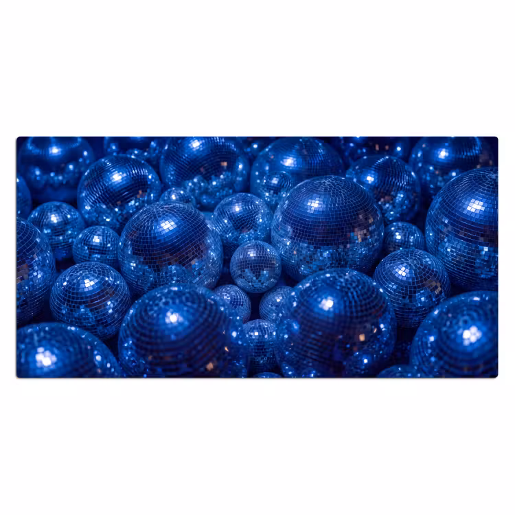 Bureau onderlegger - Discobal - Feest - Blauw — 2