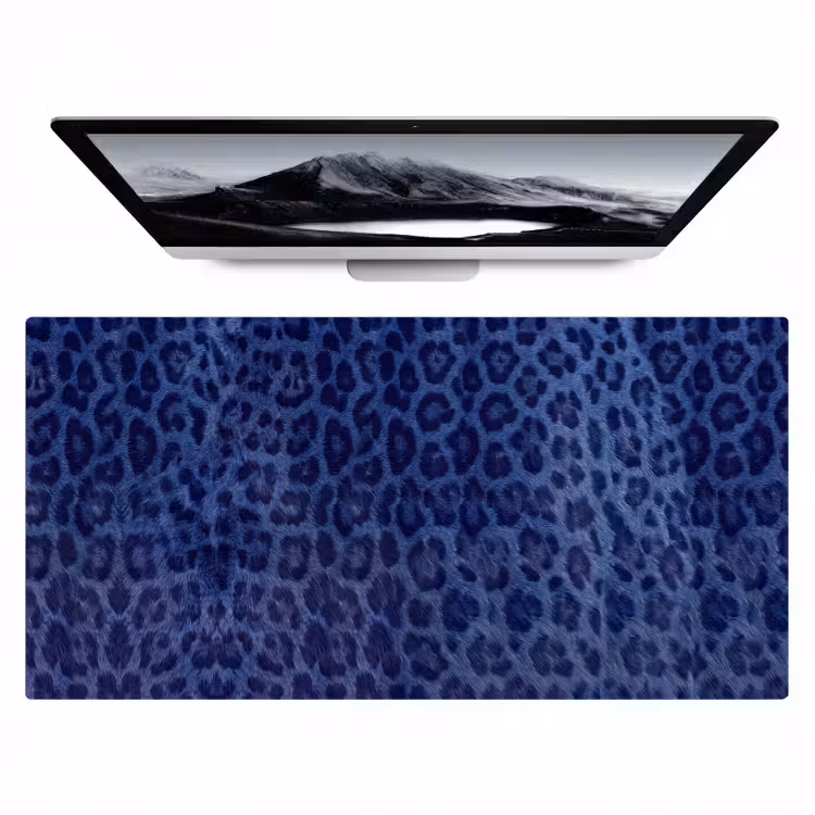 Bureau onderlegger - Patroon - Blauw - Abstract — 1