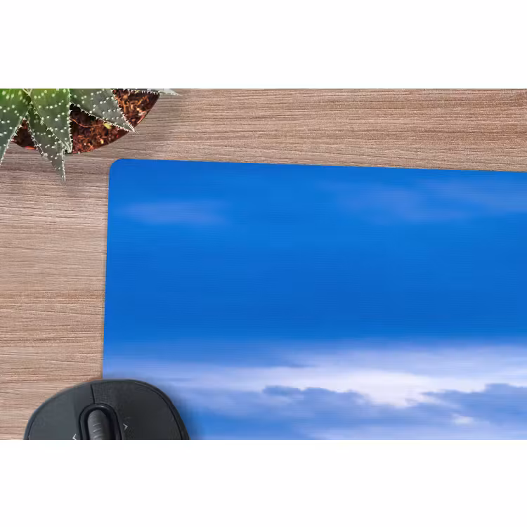 Muismat - Bergen - Sneeuw - Blauw — 5