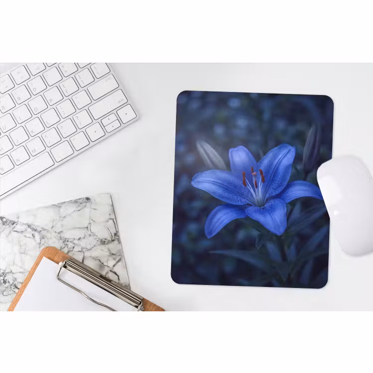 Muismat - Blauwe bloem - Natuur — 4