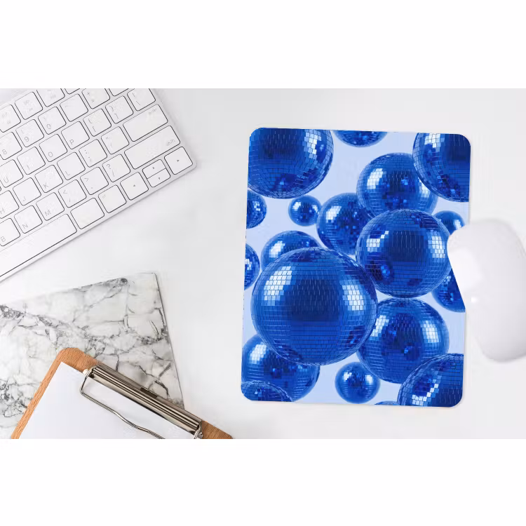 Muismat - Blauwe disco bal — 4