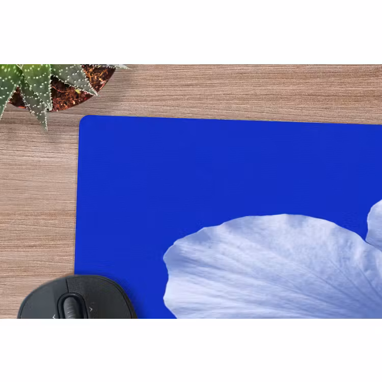 Muismat - Bloemen - Blauw - Natuur — 5