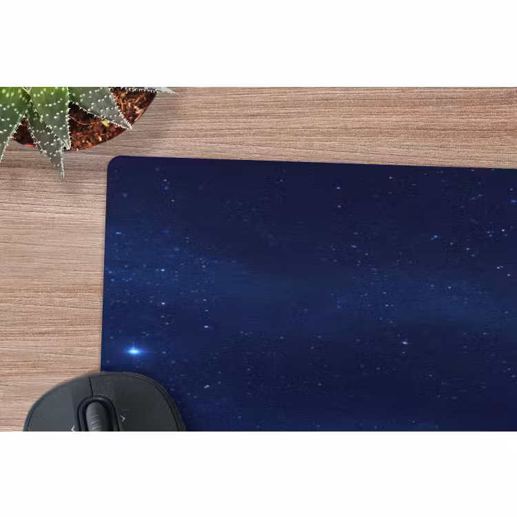 Muismat - Sterrenhemel - Nevels - Blauw — 5