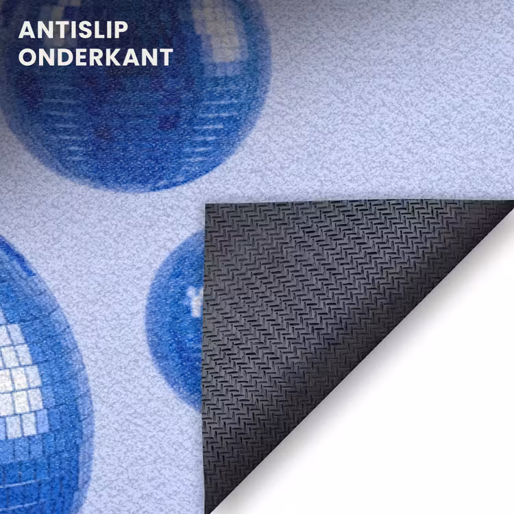 Deurmat - Blauwe disco bal — 6
