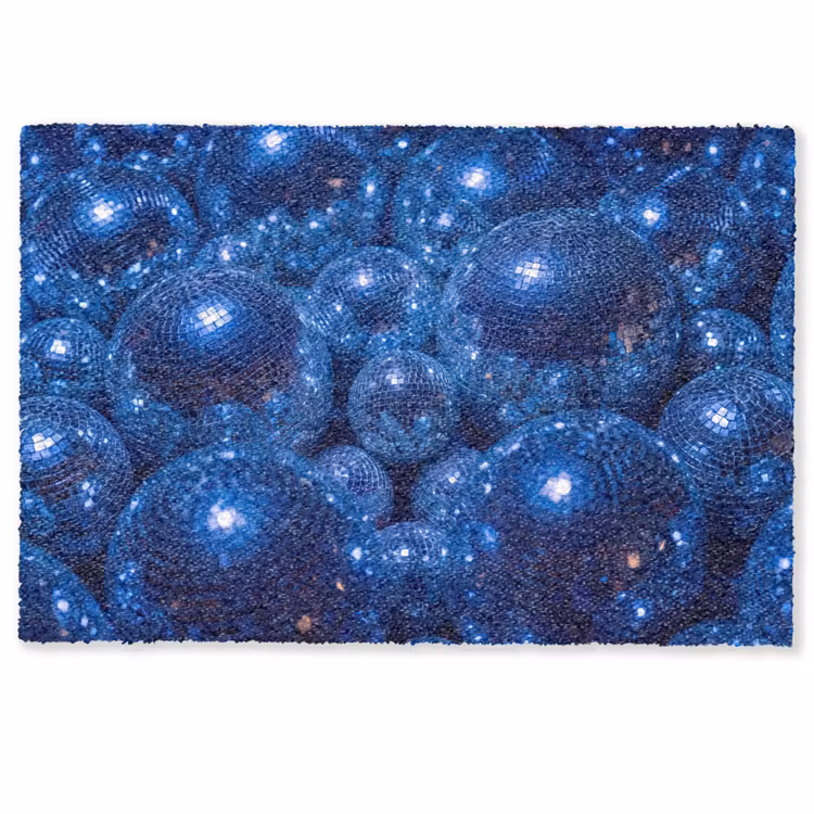 Deurmat - Discobal - Feest - Blauw — 1