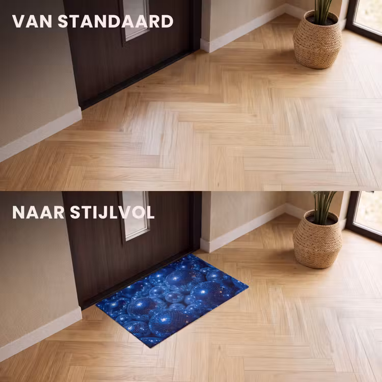 Deurmat - Discobal - Feest - Blauw — 3