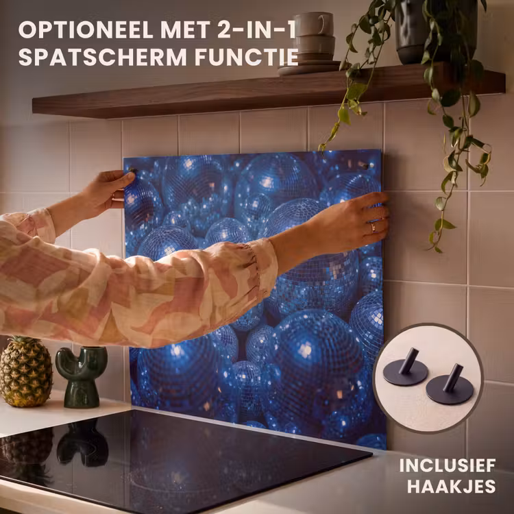 Inductie beschermer - Discobal - Feest - Blauw — 10
