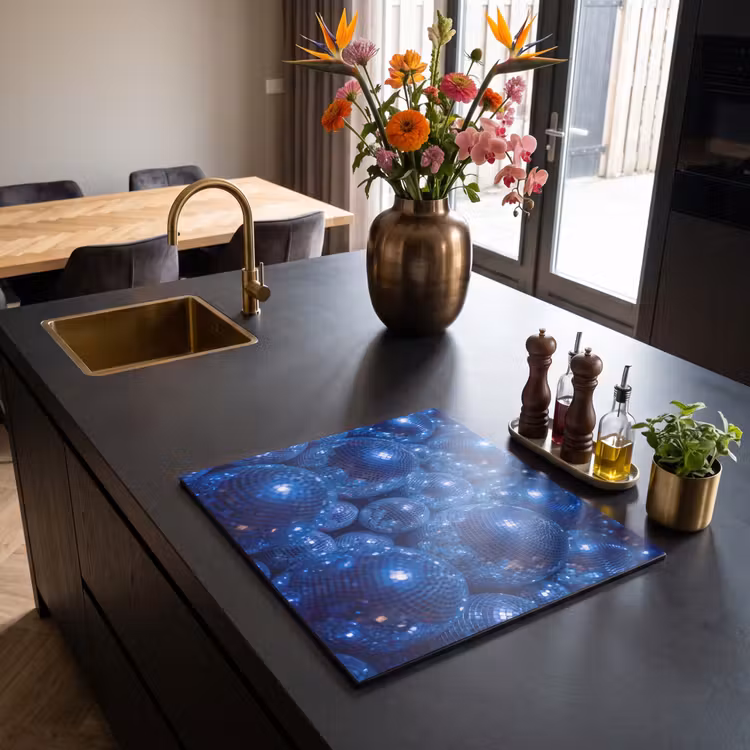 Inductie beschermer - Discobal - Feest - Blauw — 5