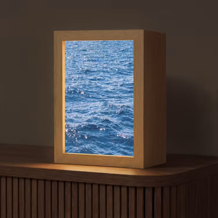 Gepersonaliseerde Lightbox - Water - Oppervlak - Natuur — 1