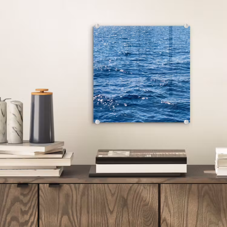 Glas schilderij - Water - Oppervlak - Natuur — 2