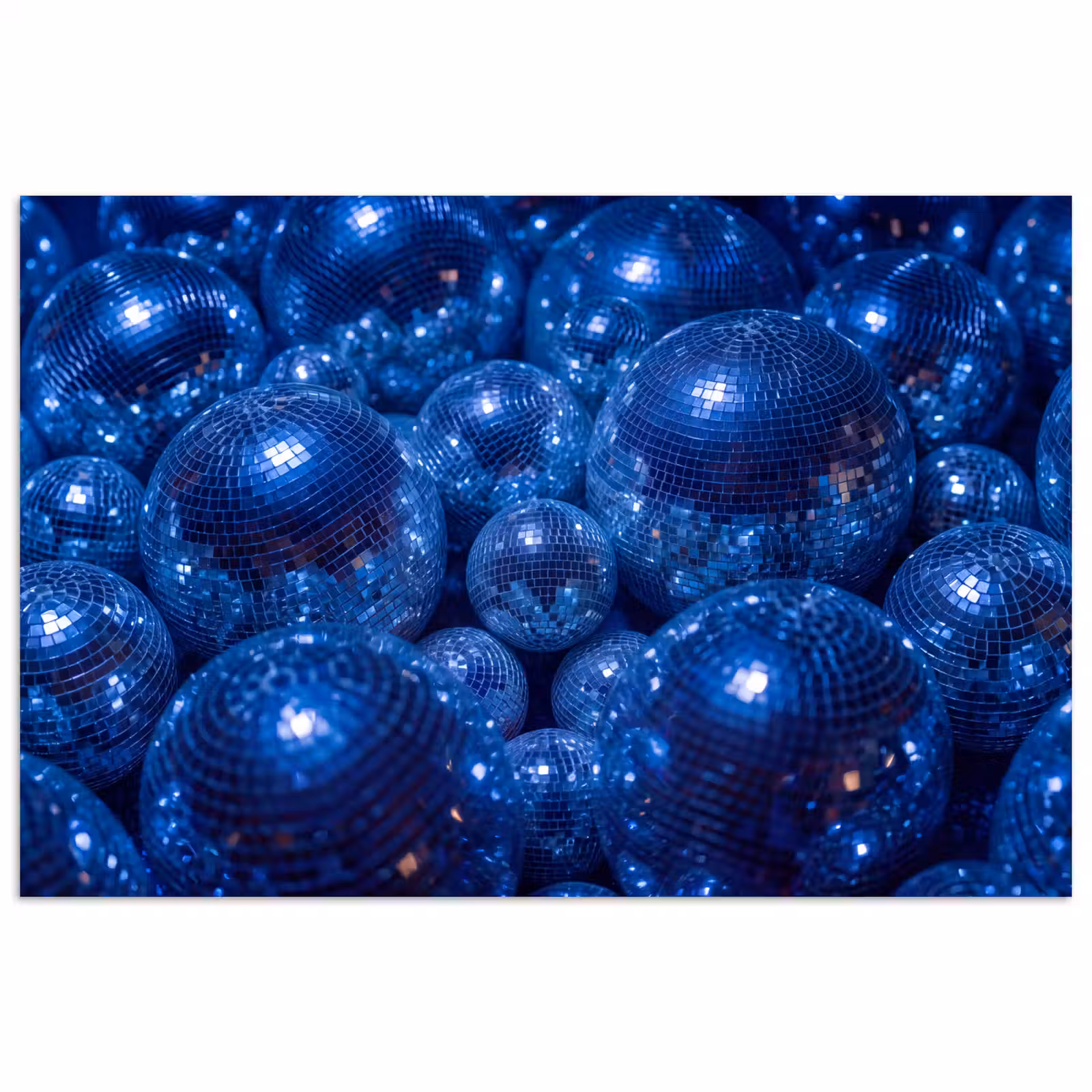 Poster - Discobal - Feest - Blauw — 1