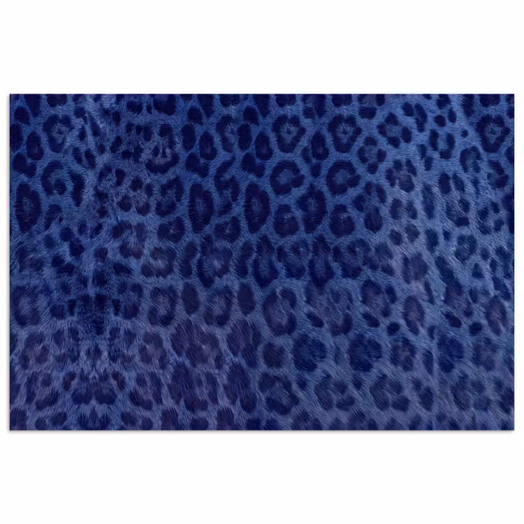 Poster - Patroon - Blauw - Abstract — 1