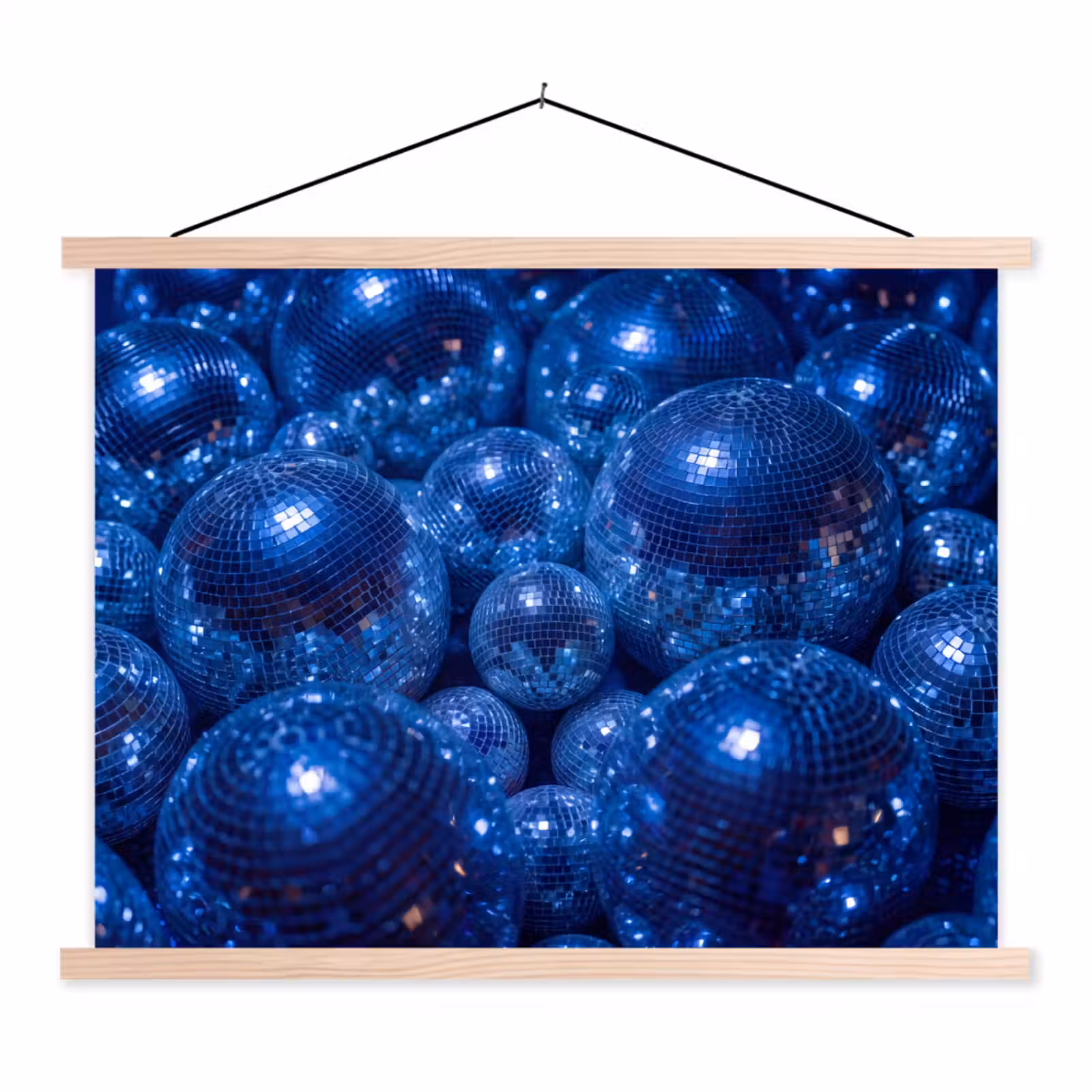 Schoolplaat - Discobal - Feest - Blauw — 1