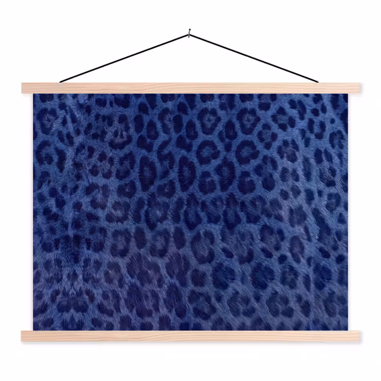 Schoolplaat - Patroon - Blauw - Abstract — 1