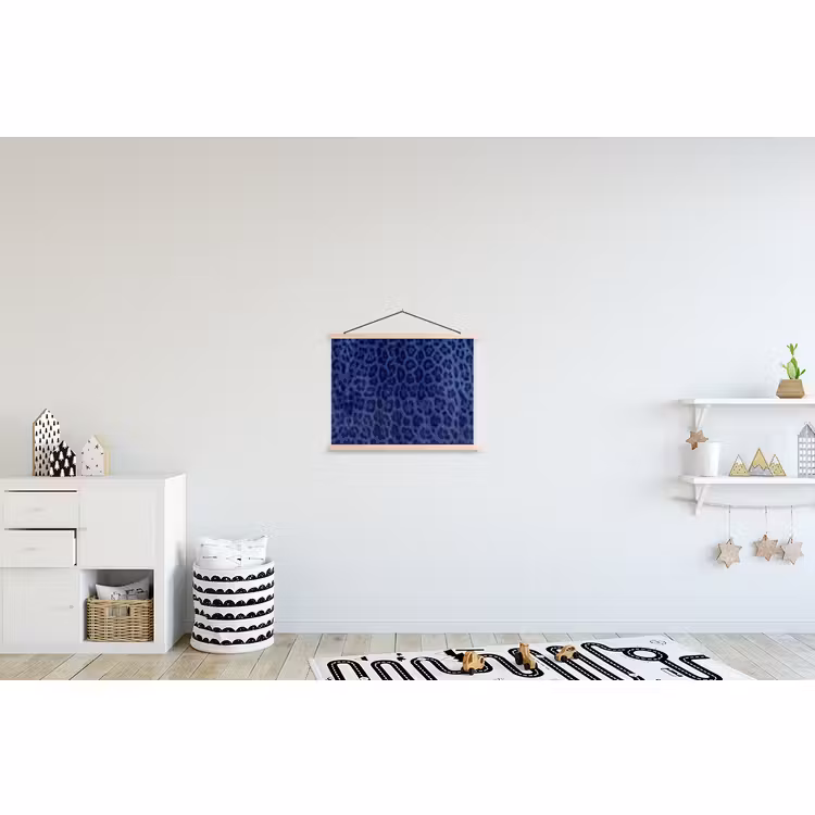 Schoolplaat - Patroon - Blauw - Abstract — 3