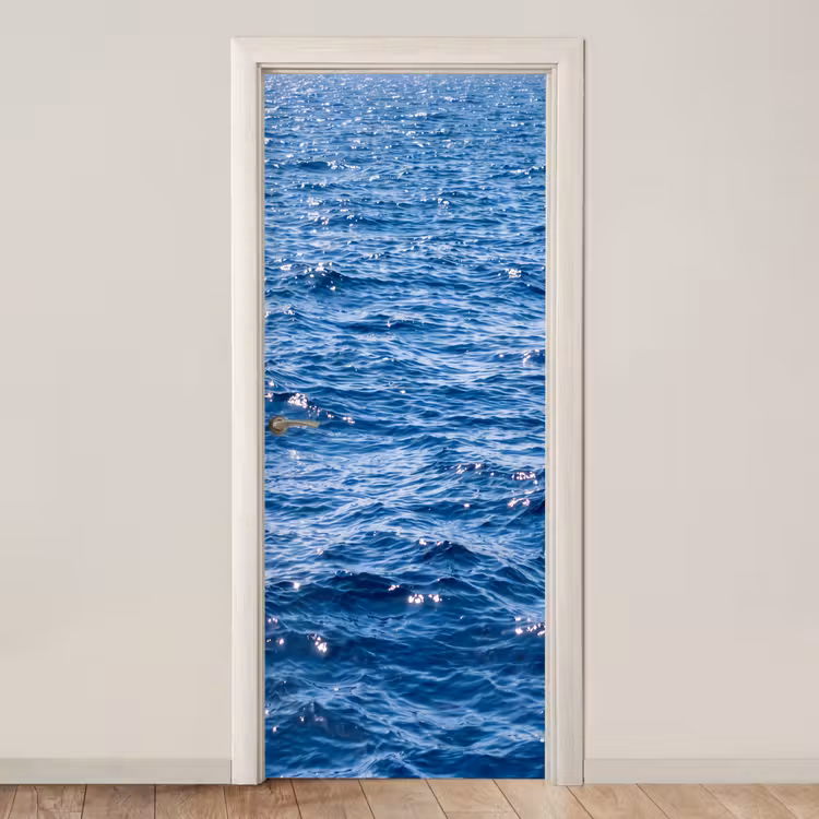 Deursticker - Water - Oppervlak - Natuur — 1