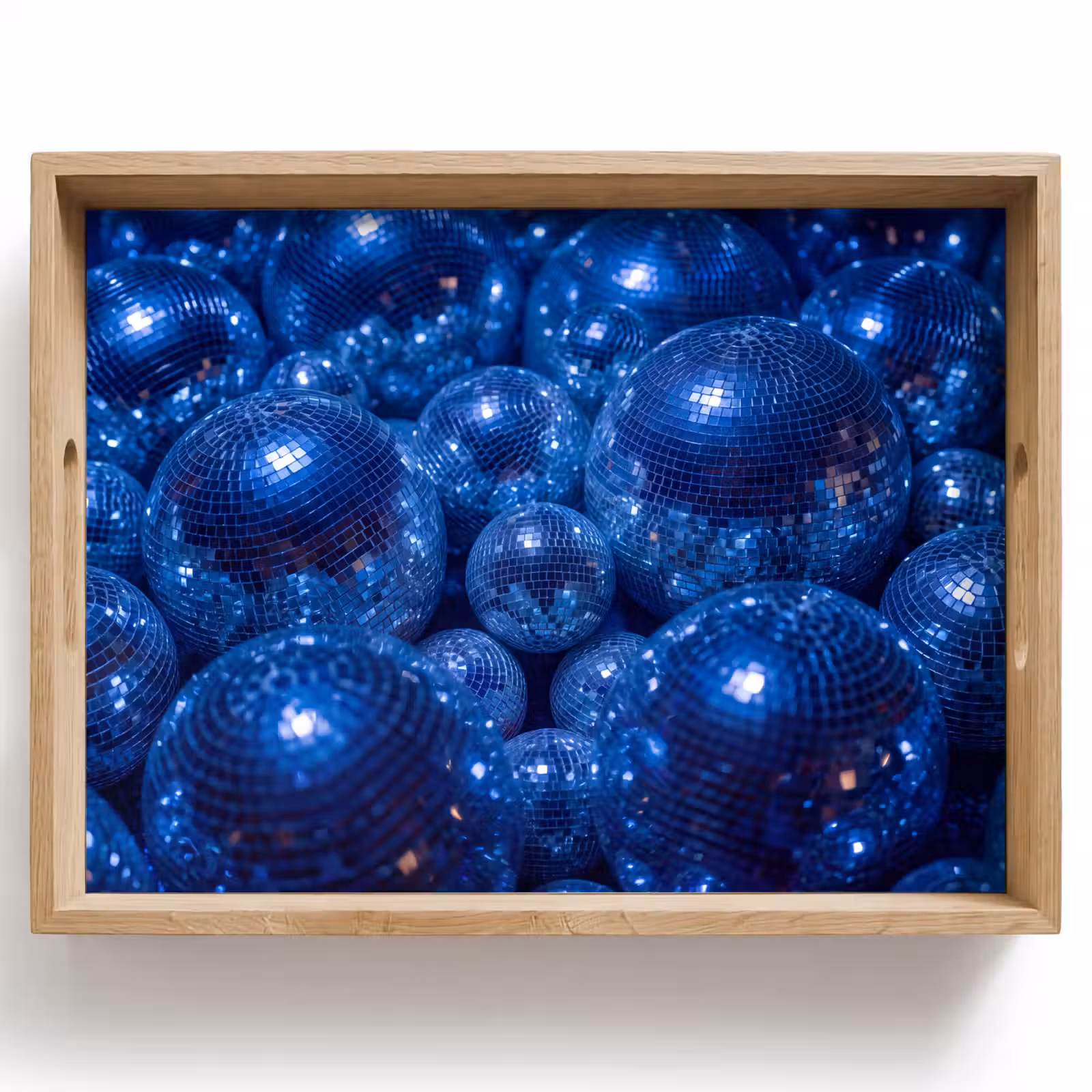 Dienblad - Discobal - Feest - Blauw — 1
