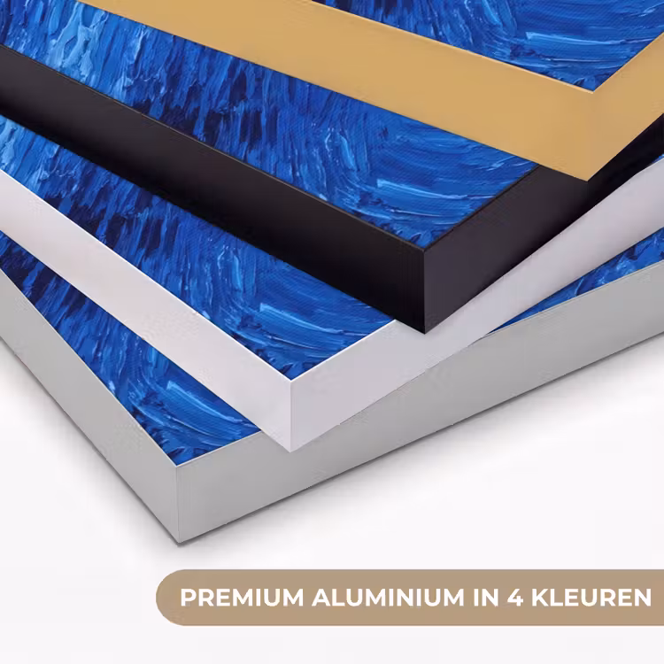 Art Frame - Wervelingen - Blauw - Modern — 2