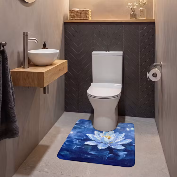Wc Mat - Blauwe waterlelie - Water — 2