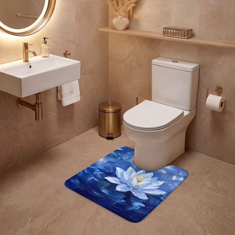 Wc Mat - Blauwe waterlelie - Water — 3