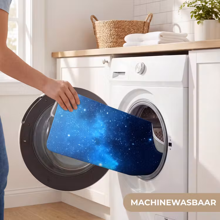 Wc Mat - Sterrenhemel - Nevels - Blauw — 6
