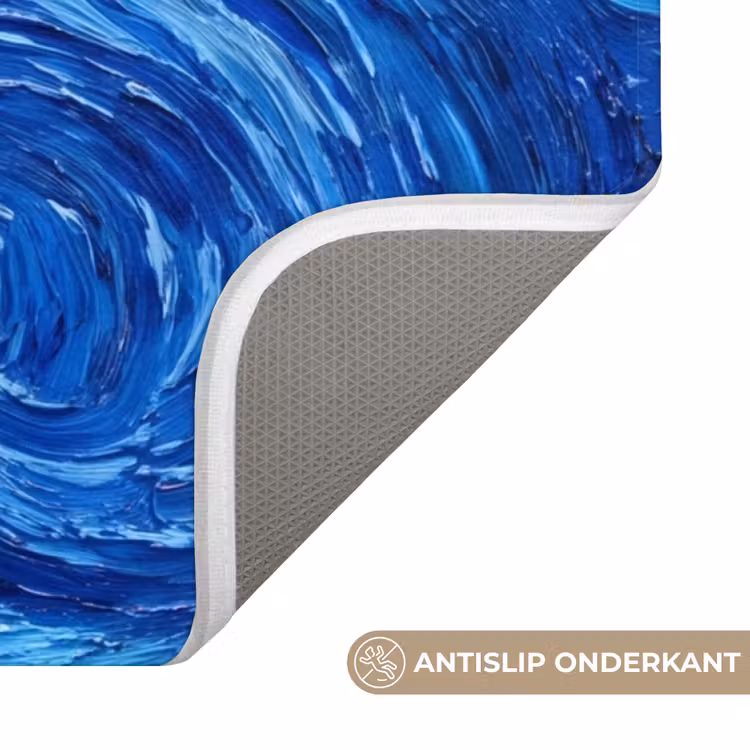 Wc Mat - Wervelingen - Blauw - Modern — 4