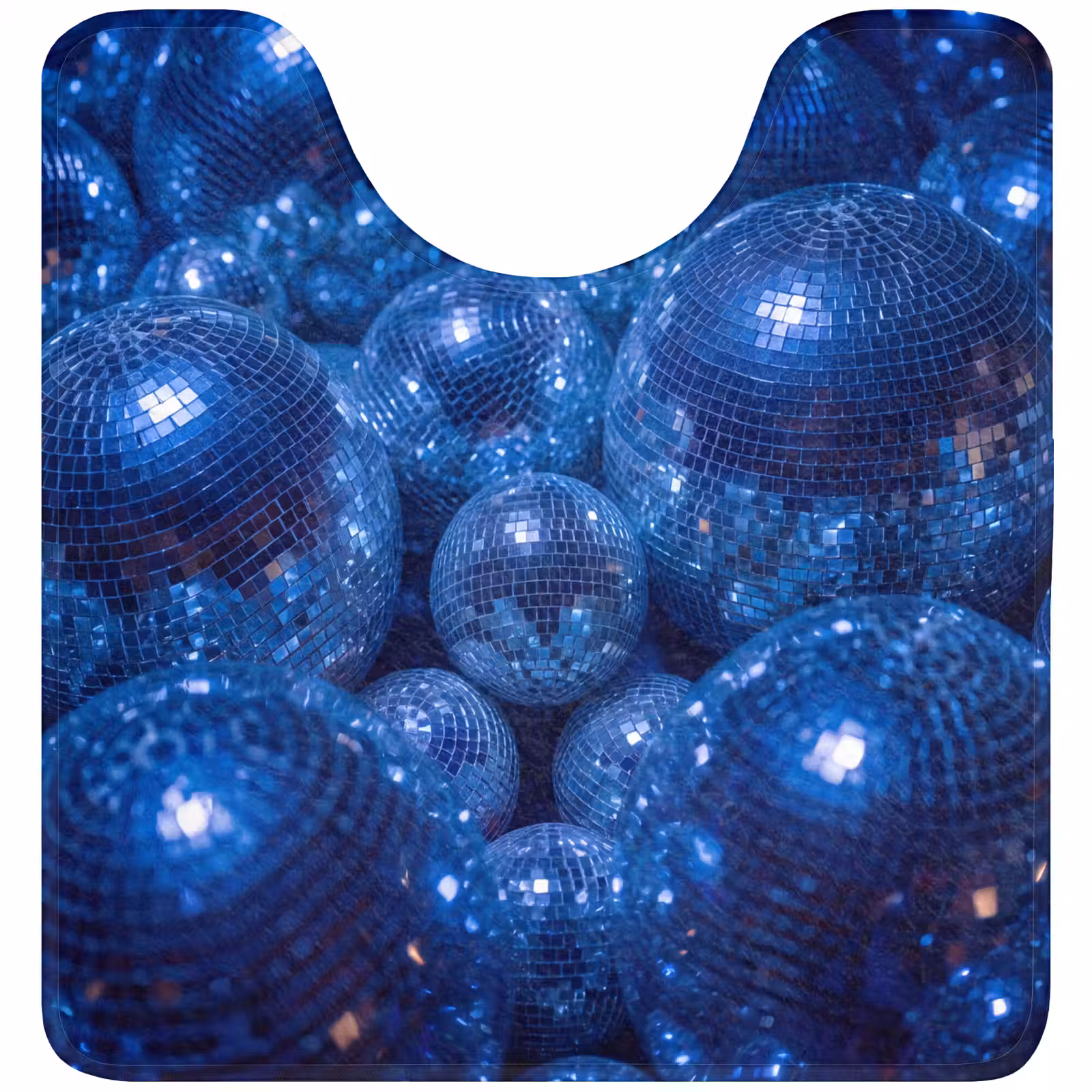 Wc Mat - Discobal - Feest - Blauw — 1