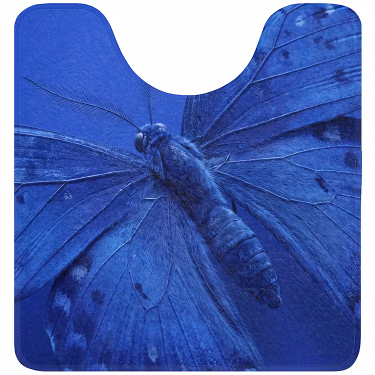 Wc Mat - Blauwe vlinder - Insect — 1
