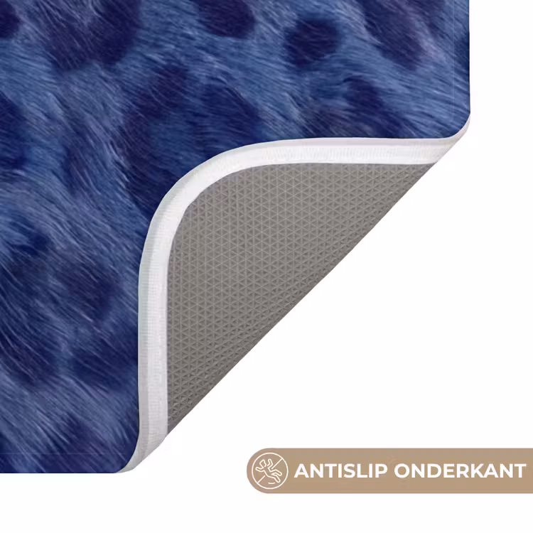 Wc Mat - Patroon - Blauw - Abstract — 4