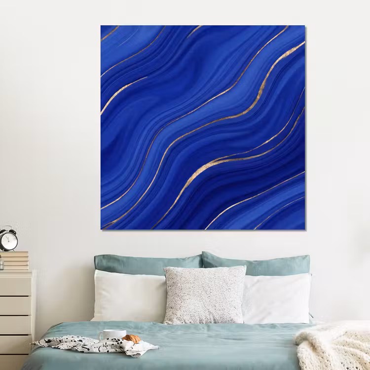 Forex - Abstract - Lijnen - Blauw — 2