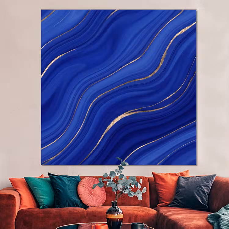 Forex - Abstract - Lijnen - Blauw — 3