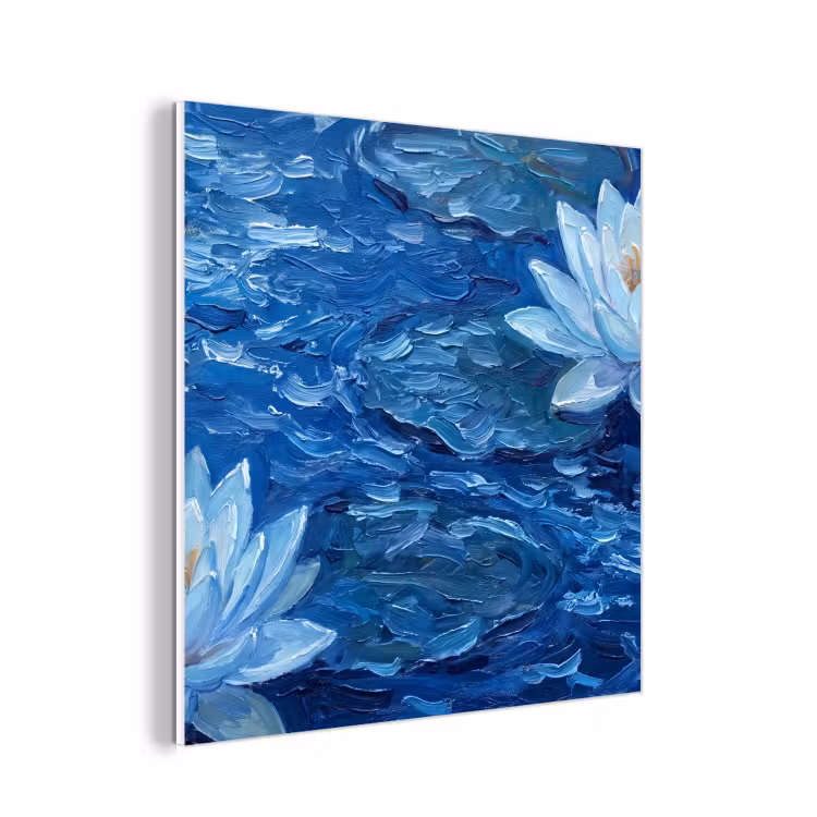 Forex - Bloemen - Water - Blauw — 1