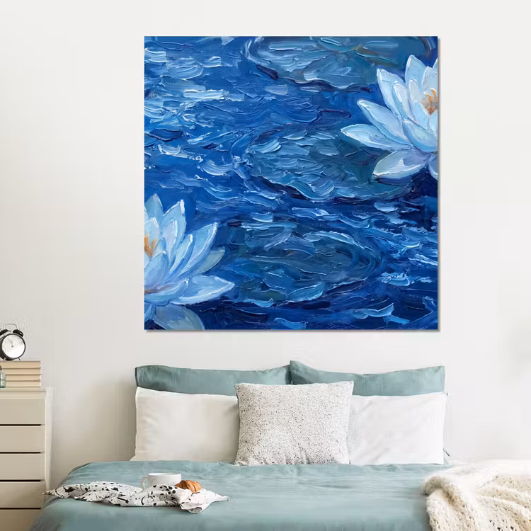 Forex - Bloemen - Water - Blauw — 2