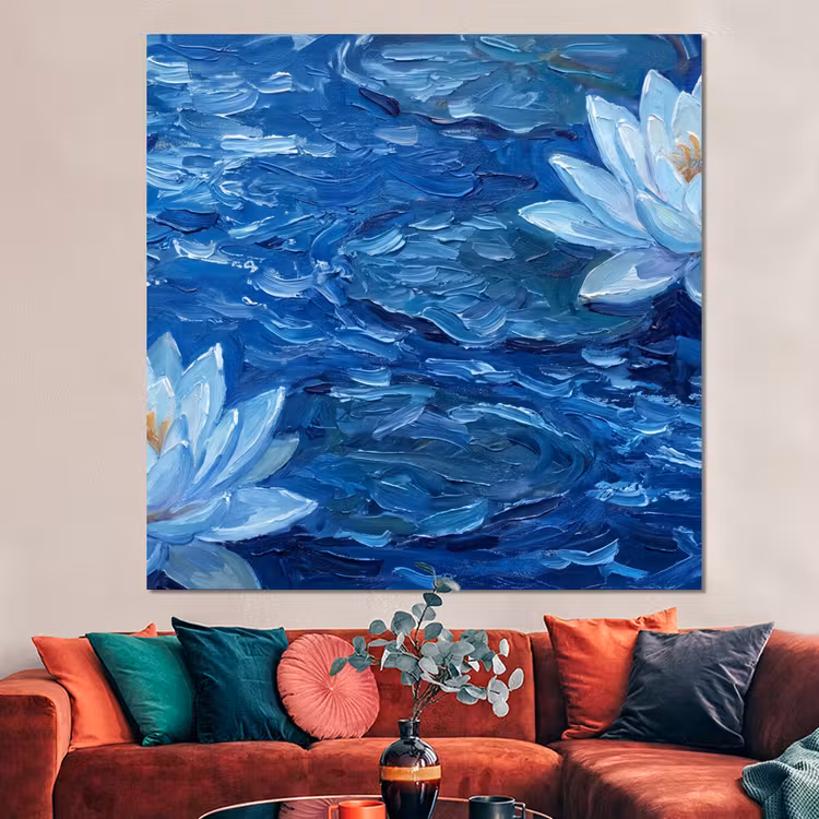 Forex - Bloemen - Water - Blauw — 3