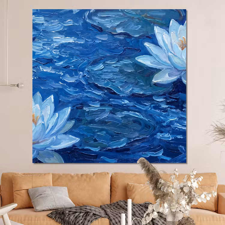 Forex - Bloemen - Water - Blauw — 4