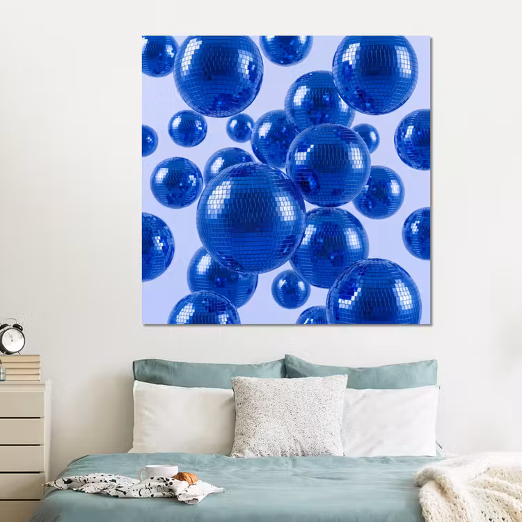 Forex - Blauwe disco bal — 2