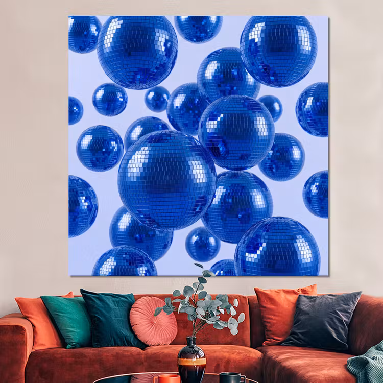Forex - Blauwe disco bal — 3