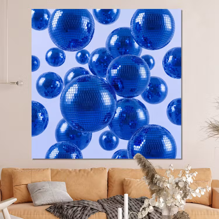 Forex - Blauwe disco bal — 4