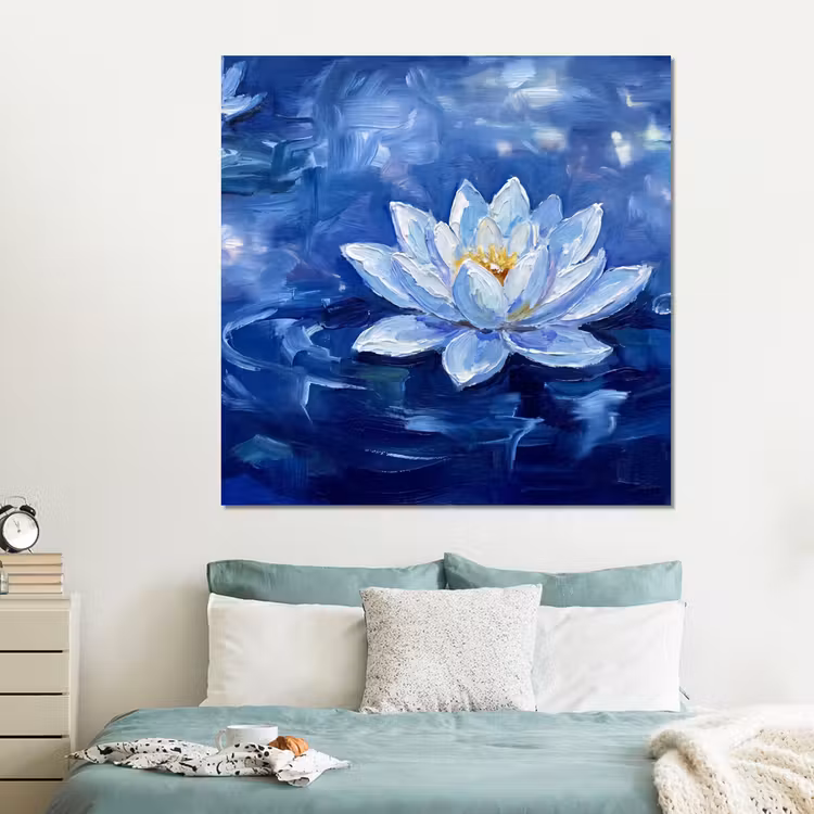 Forex - Blauwe waterlelie - Water — 2