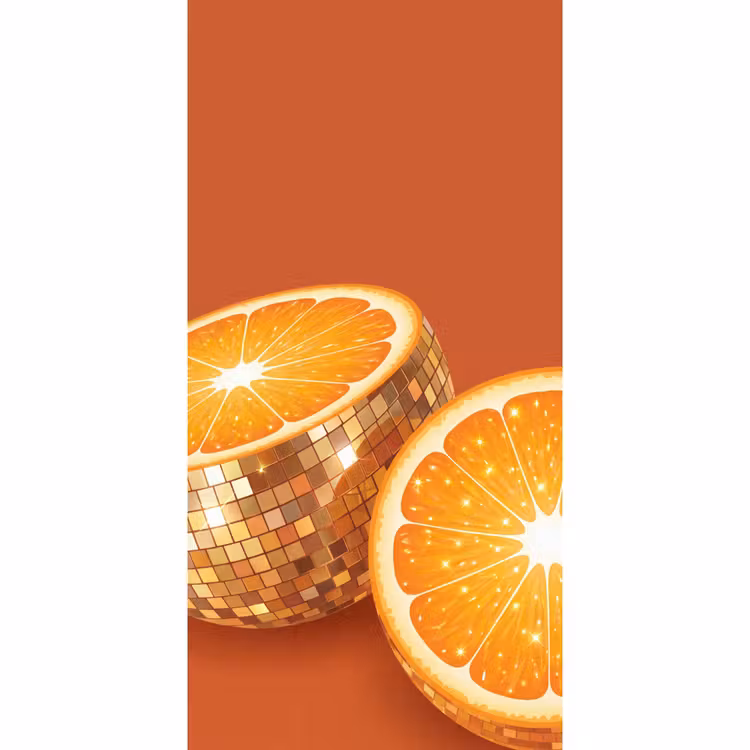 Behang - Fruit - Disco - Goud β 2