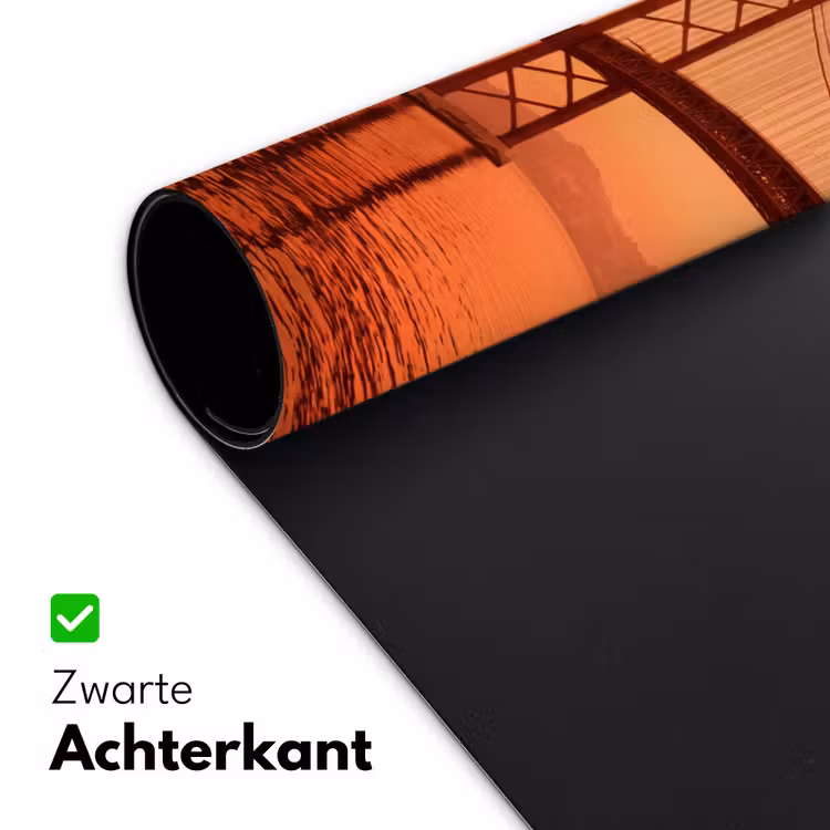 Bureau onderlegger - Brug - Water - Oranje — 5