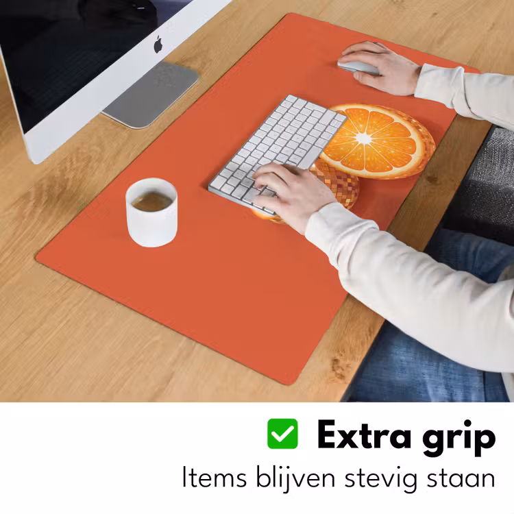 Bureau onderlegger - Fruit - Disco - Goud — 6