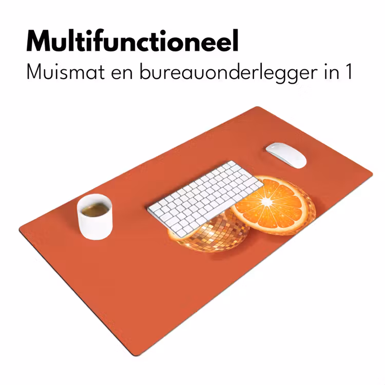 Bureau onderlegger - Fruit - Disco - Goud — 7