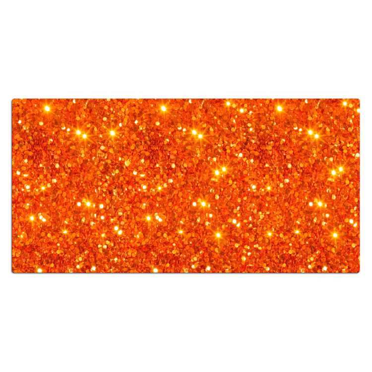 Bureau onderlegger - Glitter - Oranje - Abstract — 2
