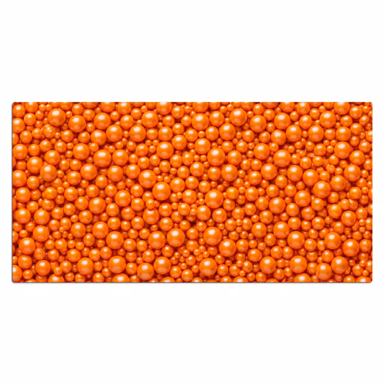Bureau onderlegger - Snoep - Oranje - Patroon — 2