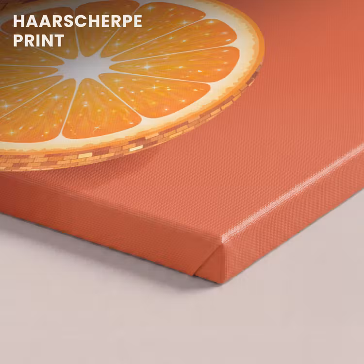 Canvas schilderij - Fruit - Disco - Goud — 5