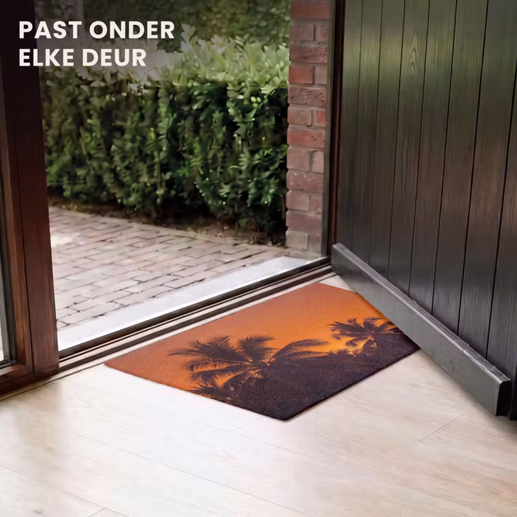 Deurmat - Palmen - Zonsondergang - Oranje — 7